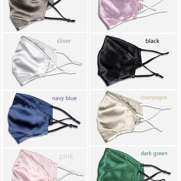 Reusable Triple layers 100% Mulberry silk facemask - Picture 2 of 4